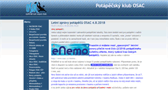Desktop Screenshot of osac.cz